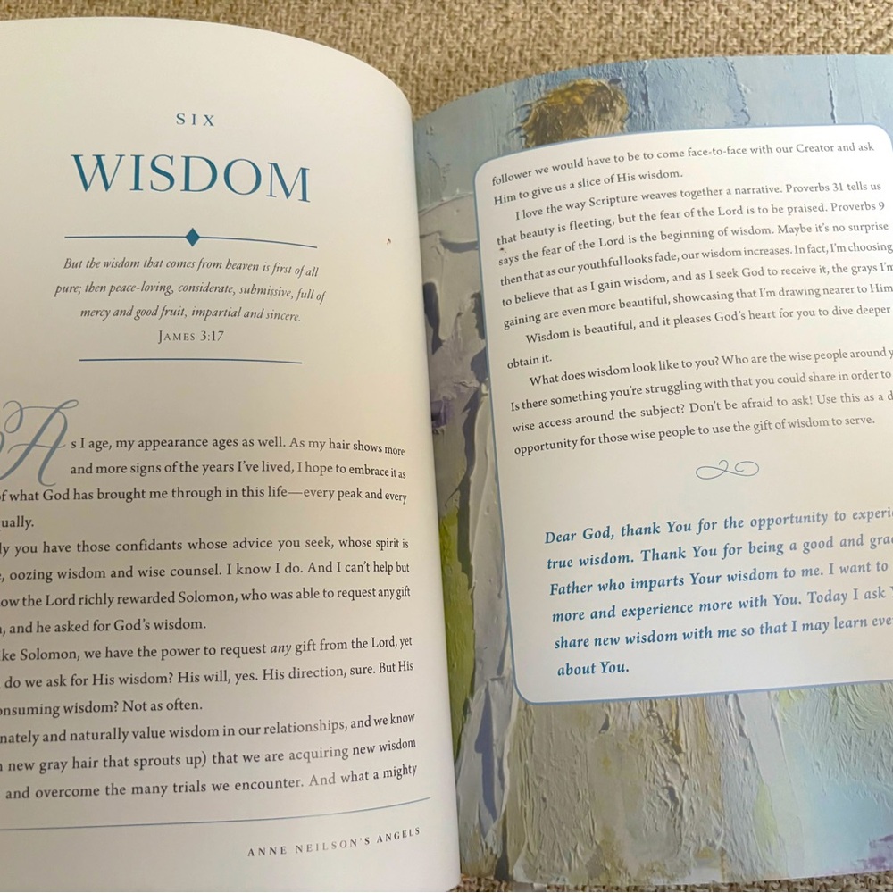 Angels Devotional Book by Anne Neilson NWT❣️ - Picture 5 of 8